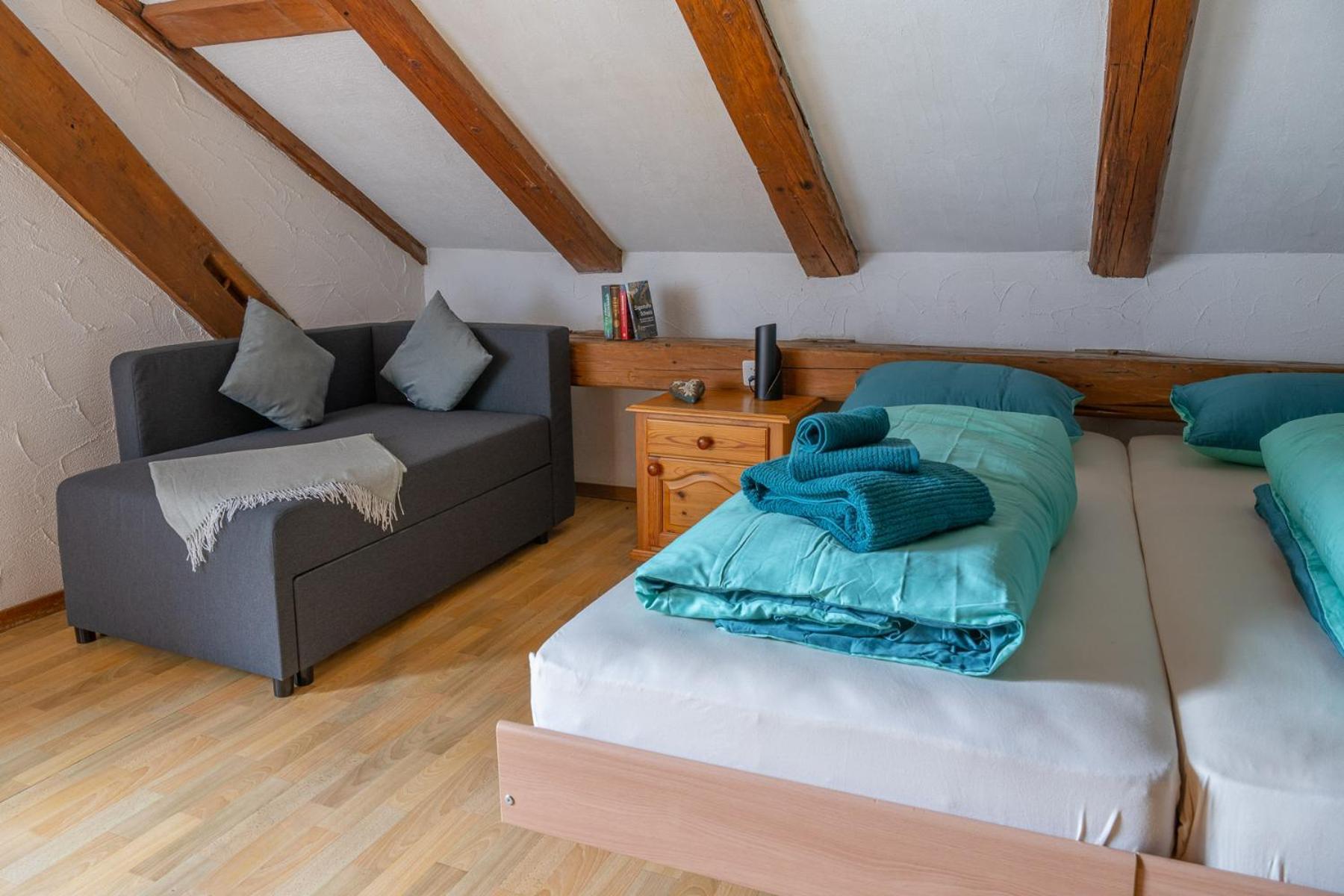 Chrona Bed & Breakfast Jenaz Rom bilde